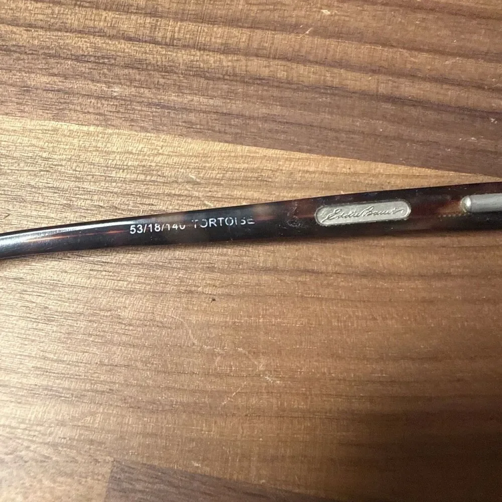 Eddie Bauer 8258 Tortoise Unisex Eyeglass Frames Only Medium 53-18-140